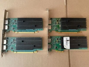 LOT OF 4 Nvidia Quadro NVS 295 256MB GDDR3 2 DP PCIe Video Graphics Card - Picture 1 of 4