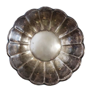 Reed and Barton EPNS versilbert überbackene Blume rund 8 3/8" Schüssel 175 - Bild 1 von 3