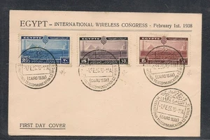 Egypt -1938 International Telecommunications Conference, Cairo FDC 1 - Picture 1 of 2