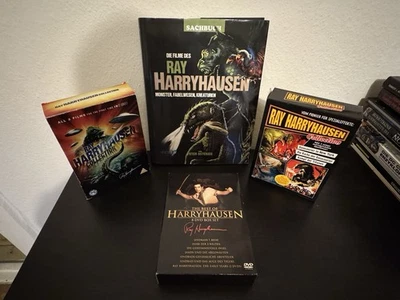 Ray Harryhausen Sammlung 3 DVD Collectionen + Buch - Bild 1 von 4