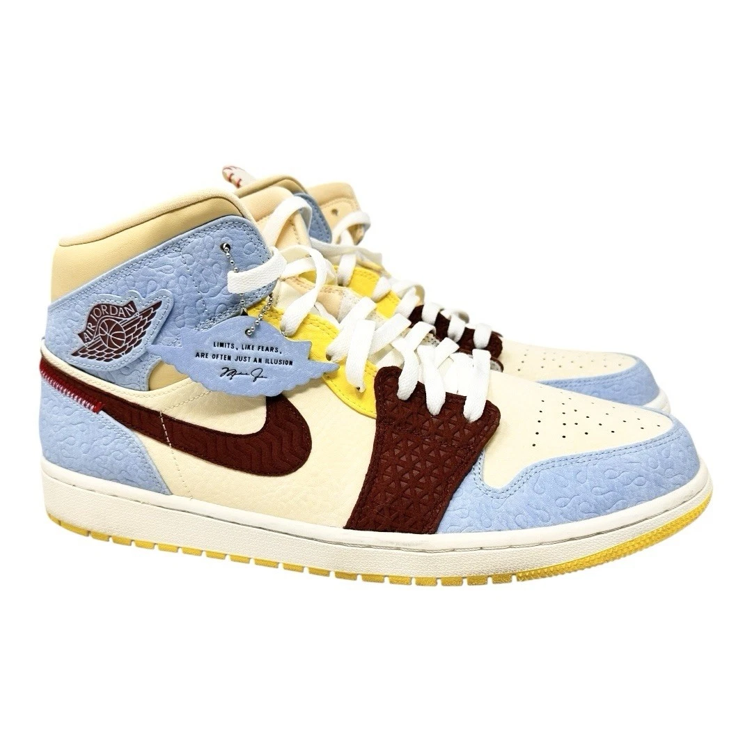 Maison Chateau Rouge x Air Jordan 1 SE Mid Fearless for Sale