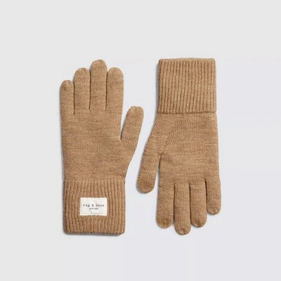 Guantes Rag & Bone Addison Tech en camello Foto 1 de 4