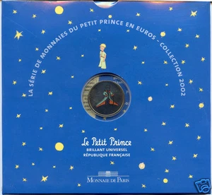 France Boxset Official Bu Petit Prince 2002 8 Coins + Medal - Picture 1 of 1