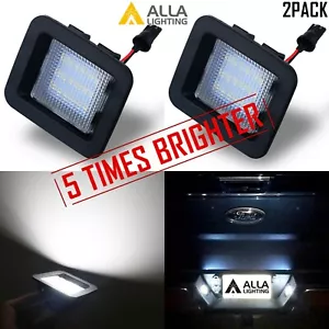 Set of 2,LED White License Plate Light Housing Unit,Raptor Trucks,Back Light - Picture 1 of 12