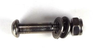 1995 KONA SEX ONE - LINKAGE TO FRAME - LOCK NUT, WASHERS & BOLT SET - RETRO MTB - Picture 1 of 1