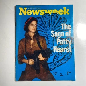 Vintage- Newsweek April 29, 1974 The Saga Of Patty Hearst - Picture 1 of 3