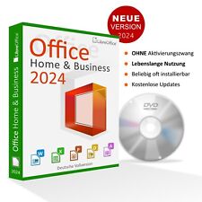 Office Home Business 2024 DVD/CD  Textverarbeitung Schreibprogramm Windows 10/11