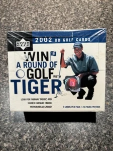 2002 UD UPPER DECK GOLF FACTORY SEALED BOX 24 PACKS PHIL MICKELSON ROOKIE RC ? - Picture 1 of 1
