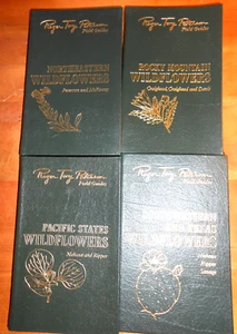 Easton Press Roger Tory Peterson Field Guides 4 WILDFLOWERS 50th Annv Leather LN - Picture 1 of 10
