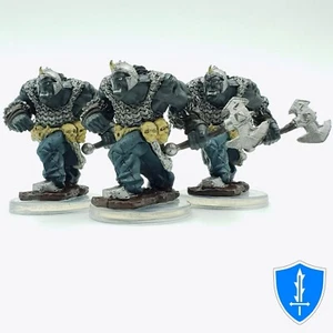 Orco (azul) x3 - Village Raiders #4 Monster Pack Icons of the Realms D&D - Imagen 1 de 1