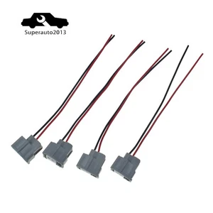 Conector de inyector de combustible hembra 4 piezas enchufe eléctrico arnés de cables para Toyota nuevo - Imagen 1 de 11