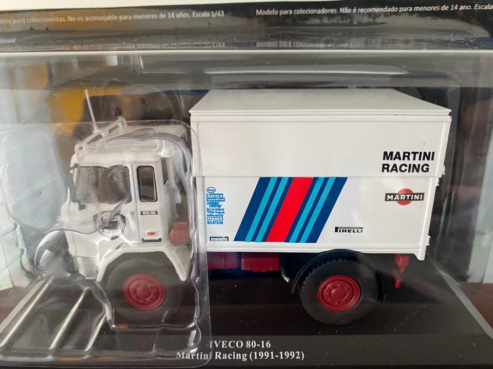 Iveco 80-16 Martini Racing 1991 De Agostini 1/43 - Immagine 1 di 1
