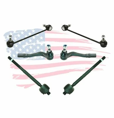 Kit de suspensión de 6 piezas para Mercedes-Benz C32 AMG C320 C350 barras estabilizadoras extremos de varilla de amarre Foto 1 de 4