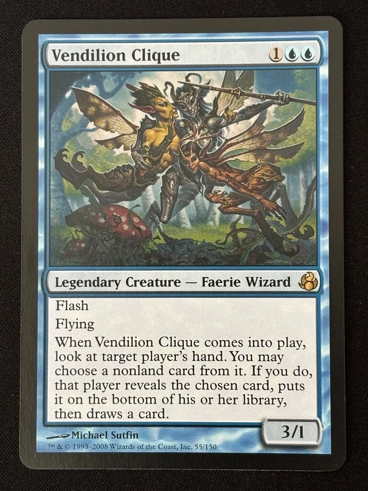 1x MTG Vendilion Clique - Morningtide (MOR) #55 - Magic the Gathering - Image 1 of 1