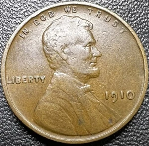 Centavo Lincoln Wheat 1910/#37 - Imagen 1 de 2