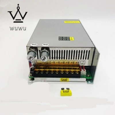 0-24V 40A Adjustable Regulated 1000W Switch Digital Display Voltage and Current - Image 1 of 4