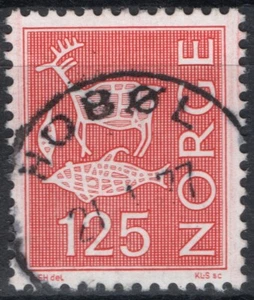 C1 Noruega 1975, NK 745 SON Hobøl 21 1 77 (ØF) - Imagen 1 de 1