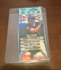 1987 - 2000 Toronto Blue Jays ticket stubs U-pick George Brett Puckett  Yount 