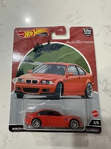 Hot Wheels BMW M3 E46 Red #2 - 2022 Car Culture: Auto Strasse - Picture 1 of 2