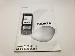 New English Nokia 6120 6121 Classic Mobile Phone User Guide Manual 3POSTUK - Photo 1/5