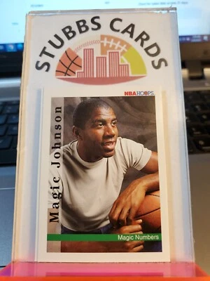 1992-93 Hoops Magic Johnson #331 Los Angeles Lakers - Image 1 of 2