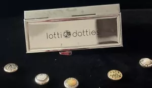 Lotti Dotties Magnetic Charms Add-ons For Jewelry Set Of 5 In Metal Container - Picture 1 of 9