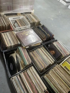 300 Random Used Record Albums LPs Mystery Box Lot Vinyl Records FREE SHIPPING - Picture 1 of 6