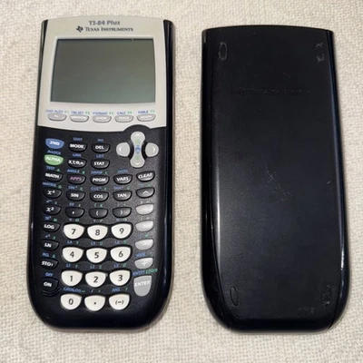 Texas Instruments TI-84 Plus Black Graphing Calculator UNTESTED - Image 1 of 4