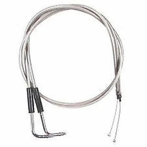 31 Inch Stainless Steel Throttle & Idle Cable Set Harley Davidson Motorcycles - Bild 1 von 1