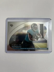 2021 Panini Playoff Rookie Behind The Numbers Travis Etienne Jr. - Picture 1 of 2