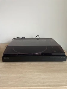 Vintage Sony PS-LX120 Stereo Turntable System Vinyl Plattenspieler funktioniert! - Bild 1 von 10