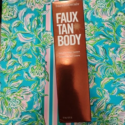 Bronceador sin sol corporal bronceado sintético bareMinerals - Botella bomba de 6 oz - Nuevo en caja Foto 1 de 4
