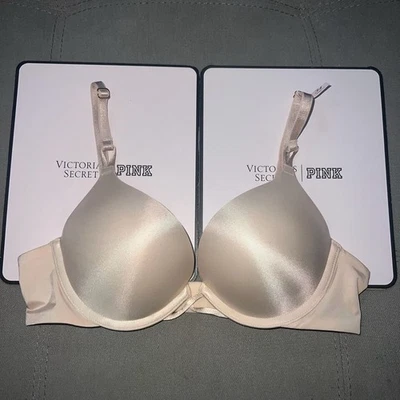 Nuevo Sujetador Push Up Victoria’s Secret 34B Miraculous Plunge Bombshell Añadir 2 Tazas Foto 1 de 4