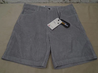 Shorts masculino Levi's cinza skate veludo drop in tamanho 38 novo com etiquetas! - Imagem 1 de 4