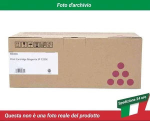 406054 Ricoh Aficio SP C220S toner Magenta - Zdjęcie 1 z 4