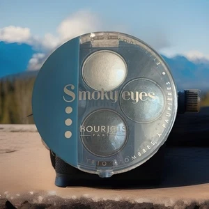 Sombra de ojos Bourjois Smoky Eyes Trio 07 Bleu Rock 4,5 g descontinuada *Nueva* - Imagen 1 de 3