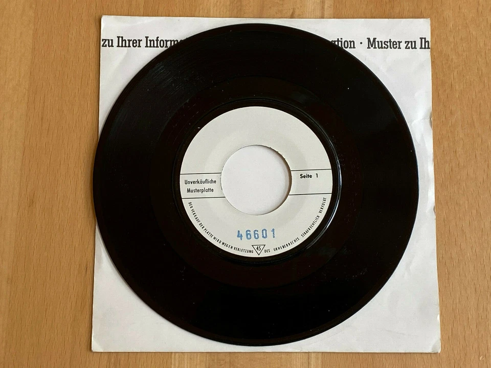 BERNWARD BÜKER BANDE - EINE UNTER MILLIONEN - PROMO - MUSTER -RAR! - Bild 1 von 1