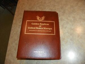 18 Golden replicas of United States  Stamps 22K . 1991, DESERT STORM, CHRISTMAS 