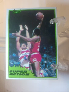 1981-82 Topps Basketball #MW110 - Moses Malone SA - Houston Rockets (97088) - Picture 1 of 2