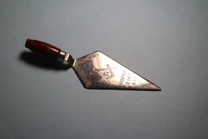 Roseville Masonic Lodge 143 32nd Anniversary Souvenir Trowel 1907 Newark NJ - Picture 1 of 6