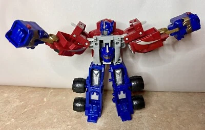 Vintage TAKARA 2001 Transformers Megatron Optimus Prime Caminhão Vermelho E Azul Raro - Imagem 1 de 4