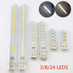 3/8/24 LED Mini LED Portable USB Lighting Computer Mobile Power Lamp Night Ligh - Picture 1 of 18