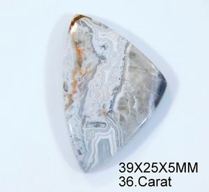 Piedra preciosa cabujón forma elegante ágata encaje multi loco 100 % natural 36, quilates CE = 043 - Imagen 1 de 6