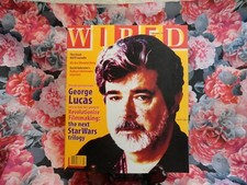 WIRED MAGAZINE 5.02 Feb 1997 VTG NMint GEORGE LUCAS Next Star Wars Trilogy, HDTV