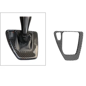Carbon Fiber Interior Gear Shift Panel Cover For BMW 3 Series E90 E92 2005-2012 - Bild 1 von 6