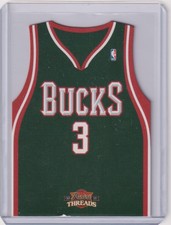 2010-11 Panini Threads Team Threads Away Brandon Jennings #28