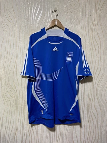 GREECE 2006 2008 HOME FOOTBALL SHIRT SOCCER JERSEY ADIDAS 740127 sz 2XL Cover