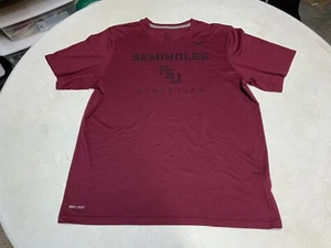 Herren Nike Dri-Fit Florida Seminolen Sport T-Shirt Gr. L #33 - Bild 1 von 4
