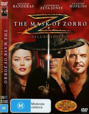 The Mask Of Zorro DVD (Region 4) VGC Deluxe Edition Anthony Hopkins