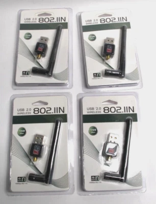 24 Wireless-N WiFi Adapters 600Mbps Antenna Lan Network Card USB 2.4 GHz - Image 1 of 3